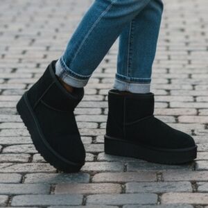 UGG Black Ankle Boots